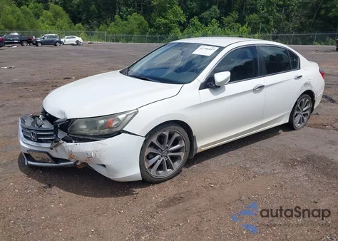2013 Honda Accord Sport из США, поврежденный, VIN 1HGCR2F54DA265927